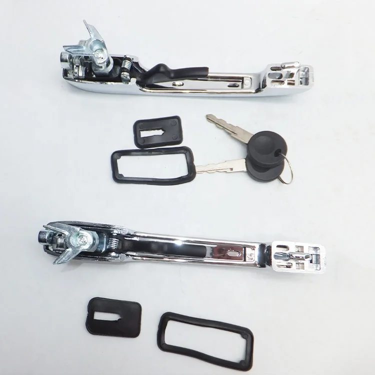 Auto Body Parts Door Handle Full Set With Keys 191837205A 191837206A 191839205 191839206 For VW Golf GTI Scirocco Caddy