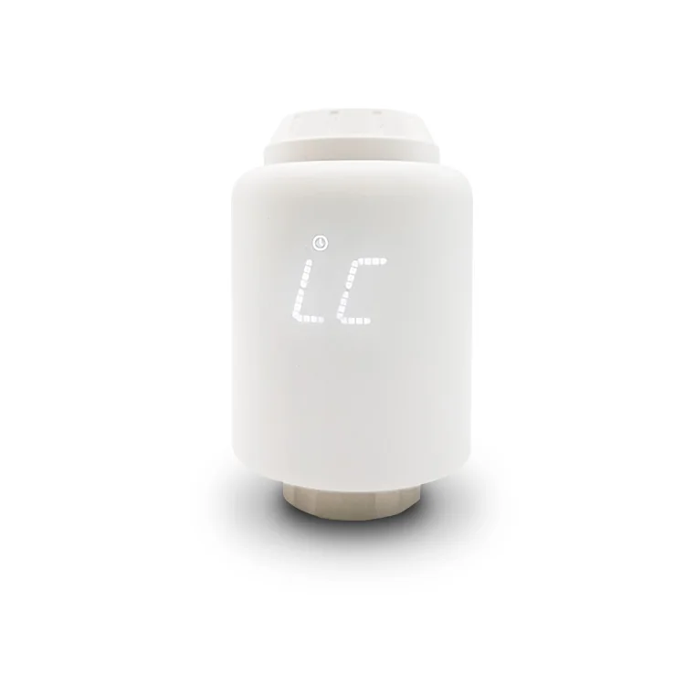 Беспроводной Программируемый Smart Zigbee TRV термостатический радиаторный клапан термостат