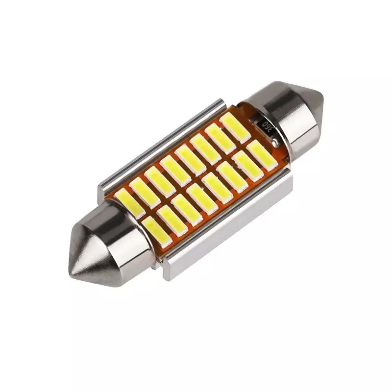 12V DC 31mm 36mm 39mm 42mm LED Canbus Festoon Bulbs Epistar Interior Reading Light License Plate Lamp For Car