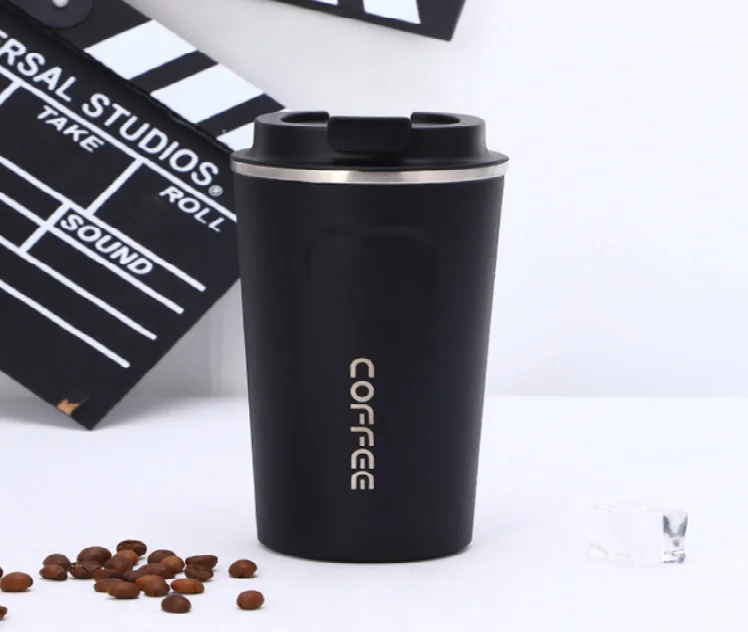 380ml 510ml Eco-friendly Double Walled Stainless Steel Travel Coffee Mug Vacuum Insulated Reusable Coffee Tumbler Cup