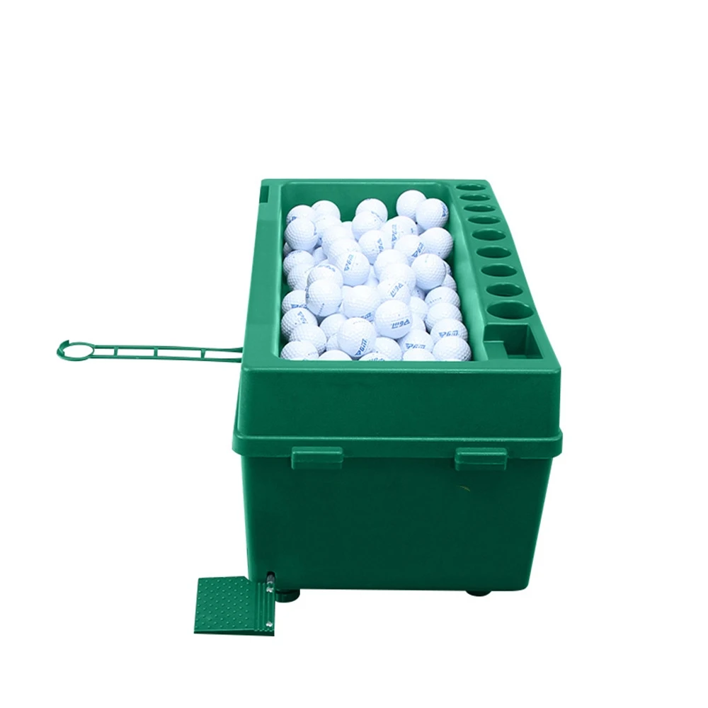 Golf Ball Dispenser Machine Powerless Automatic Tee up Machine No Electricity Required Green Customizable logo