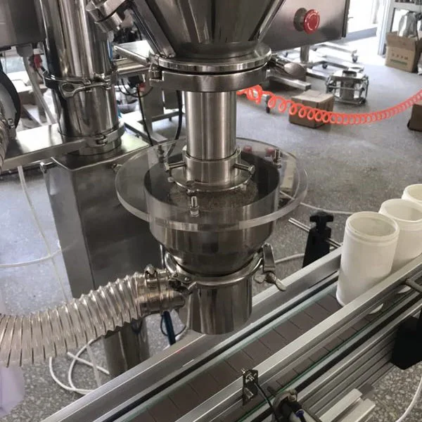 5-5000g semi Automatic milk powder packaging machine production line