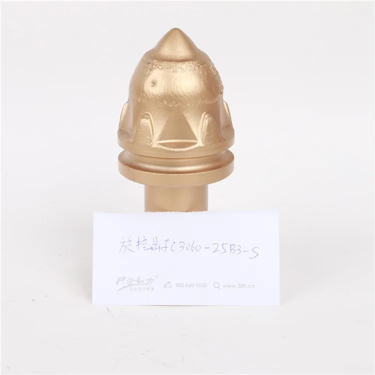 High Efficient Wear Resistant Patented Alloy Bullet Teeth Rotatory Rotary Drilling Rig Pick