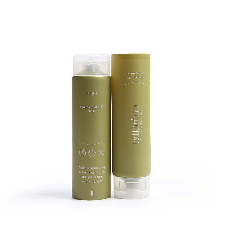 Bio Sugar Cane LDPE Tube Cosmetic Cream Tube 100% Eco-friendly Cosmetic Packaging