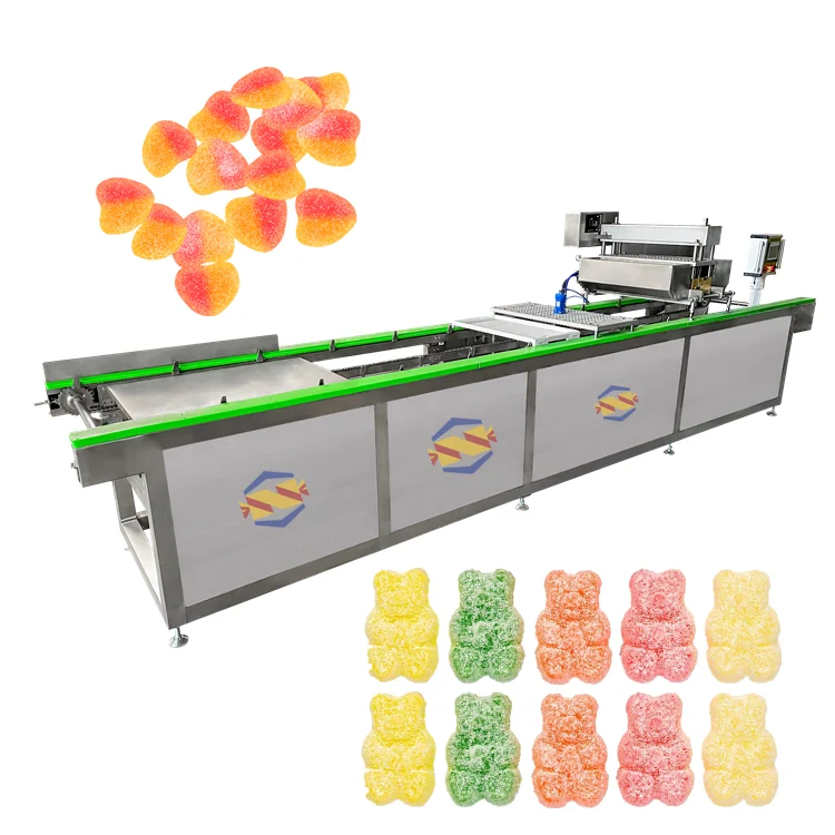Starch Mogul Candy Machine Manufacturers Gummy Candy Making Machine starch gummy mogul production line