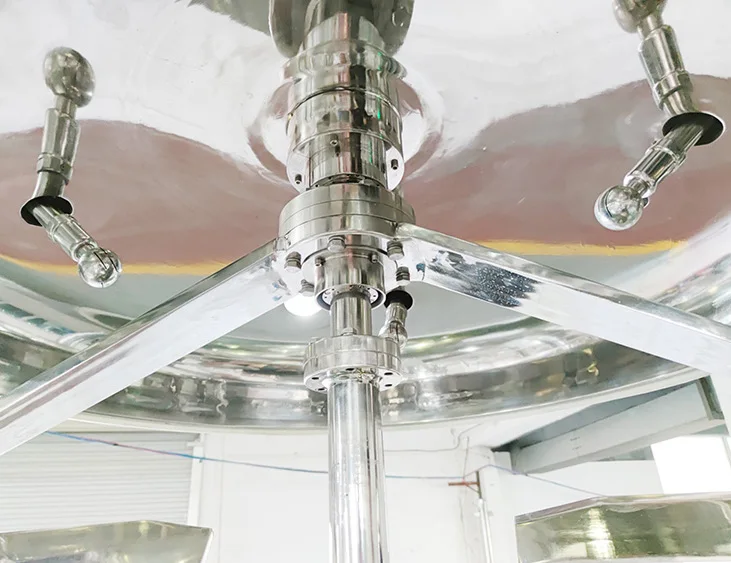 High Shear Turbo Mixer 800-2000l Cosmetics Production Equipment Baby Whitening Cream Emulsifier Mixer Machine