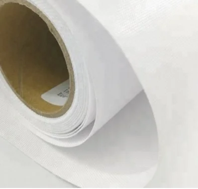 
100% polyester Eco solvent Chemical Fiber Matte Inkjet Canvas for Print 