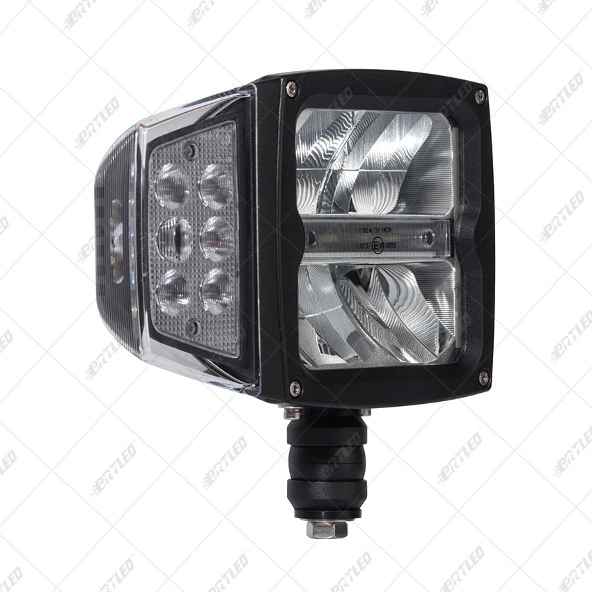 
Car LED headlight with park light for truck Emark ECE R112 DOT IP68 approval 