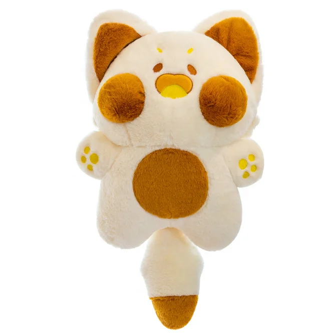 60 Cute Dudu Meow Doodle Dudu Cat Plush Kitten Kawaii Plushie Toy Fluffy Animal Doll