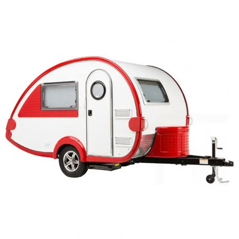 2 Bedroom Lightweight Offroad Trailer Mini RV Camper House on Wheels for Outdoor Camping & Travel