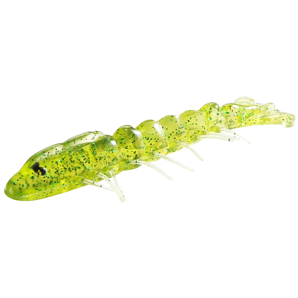4cm Soft plastic artificial isca pesca circle tail protein Grub lure fishing worm moggot grub lure baits