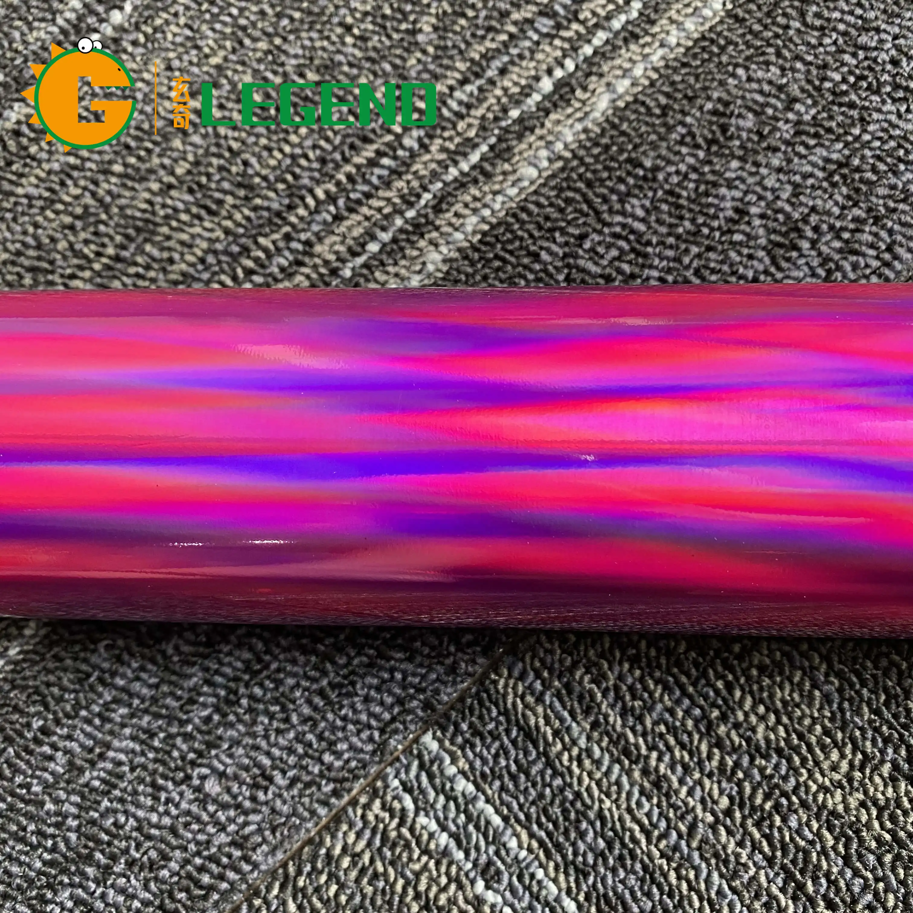 Rainbow Laser Metal Hot stamping foil fishing lure foil Pink Light change paper