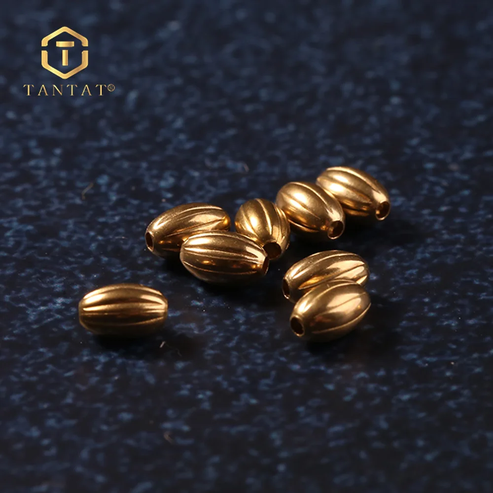 Cheapest Gold Plated Brass Beads For Jewelry Findings Making