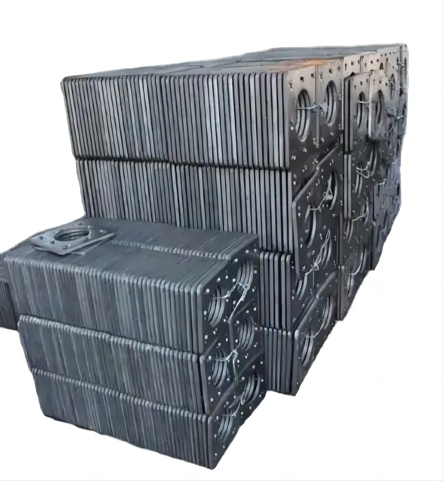 Square Shape Carbon Steel End Plate for Concrete Pile SS400 End Plate for Concrete Pipe Cut & Bending Services