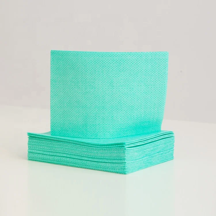 High quality kitchen wipe viscose polyester nonwoven fabric wipes