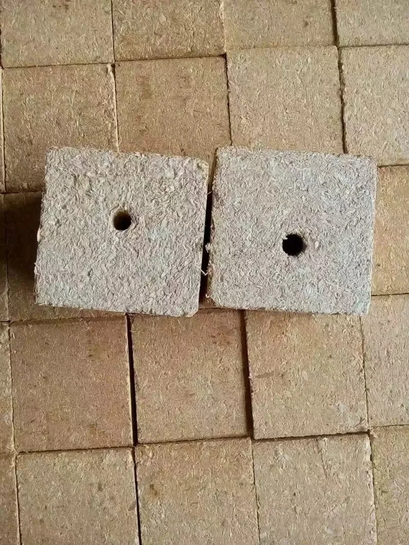 2024 particle core cheap price hot pressed compressed sawdust blocks for pallet made usage