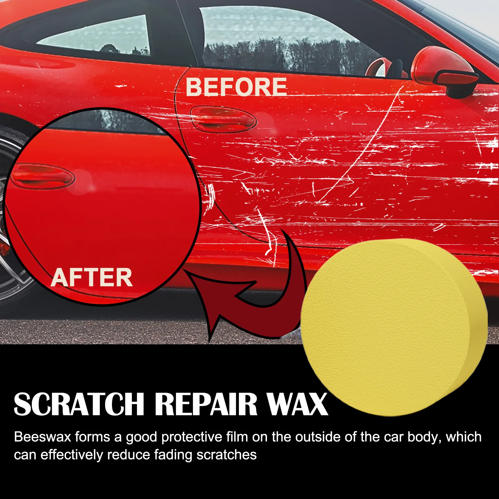 Car Scratch Repair Polishing Scratch Repair Kit Protective Body Car Scratch Repair Wax