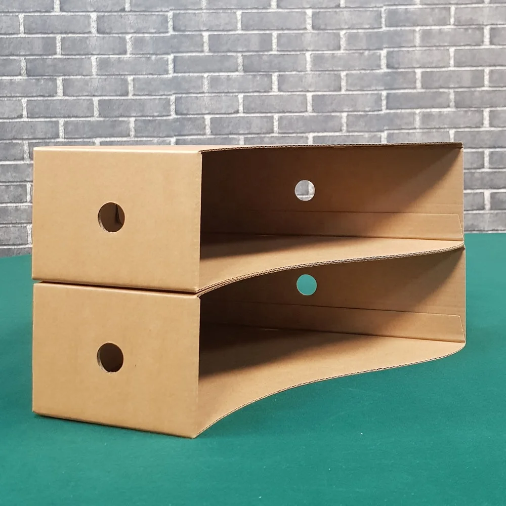 Simple Elegant Document File Folding Box With Stationary Storage Organizer Magazine Paper
