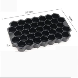 Ice Cube Tray Creative Hive-Shape Ice Box Reusable Silicone cooler Ice Mold with Lid Drink Fruit Juice Wine Freezer Box Summer