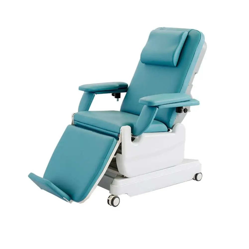 H-DC120A Hospital Medical Blood Donation Treatment Electric Recliner Hemodialysis Dialysis