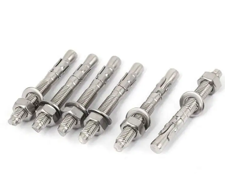 GB Standard Good Quality Carbon Steel Made Expansion Anchor Bolt Concrete Solid Anchor Fastener