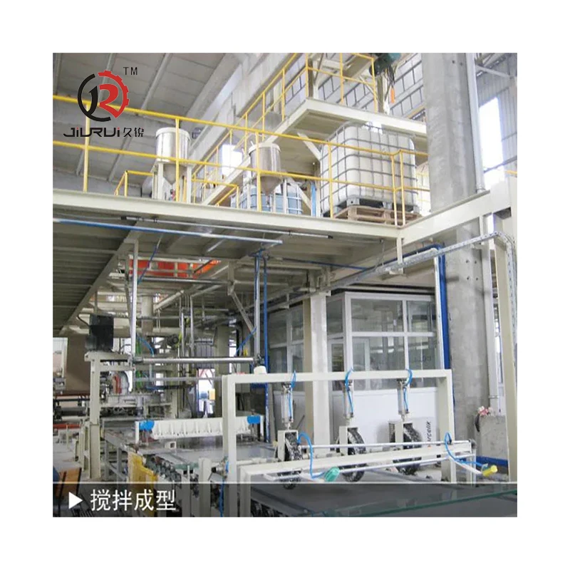 Customized Fully Automatic High Performance Live Teaching Paper Faced Gypsum-Board-Production-Machinery