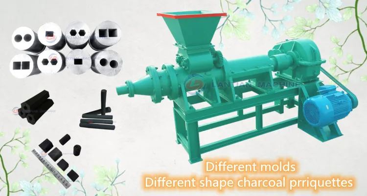 charcoal extrude machine