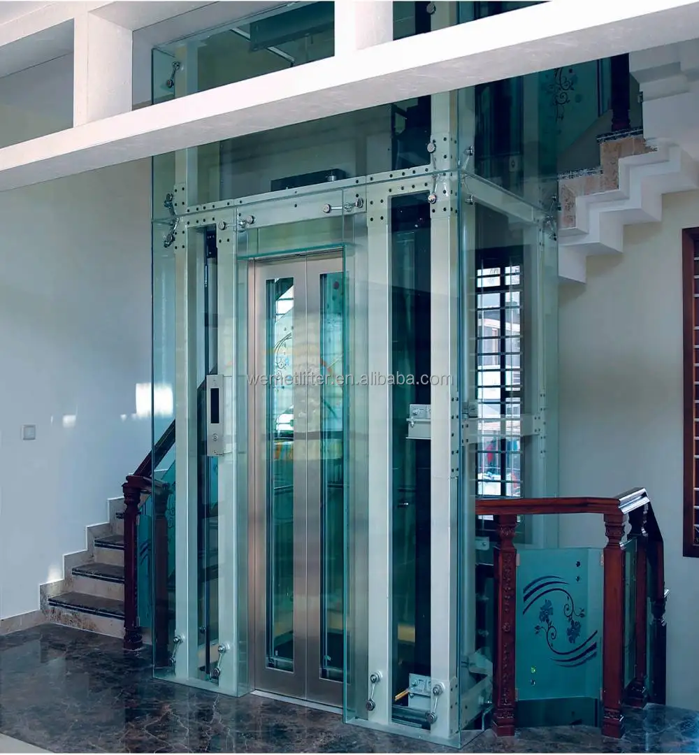 Elevator home lifts Electric Traction elevators for Luxury Villa