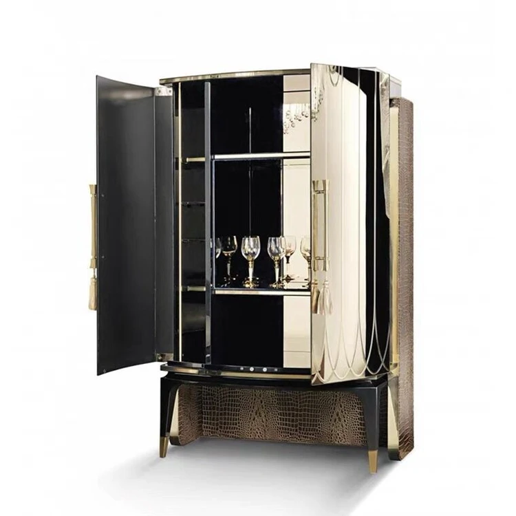 Индивидуальная мебель для столовой, роскошный буфет, витрина, современный буфет