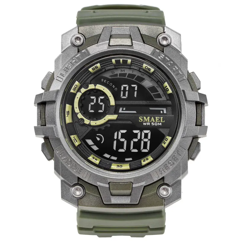 SMAEL 1701 electronics hands watch digital for men digital watch lcd display  waterproof sport watch