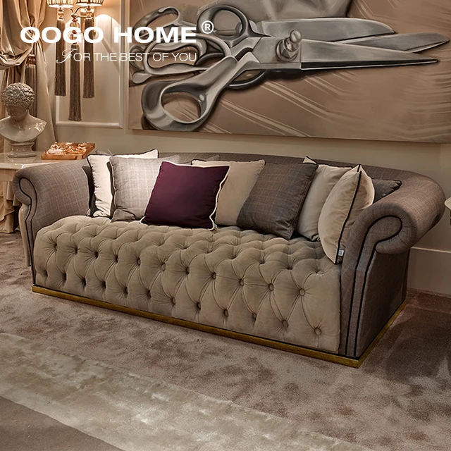 
Dubai Modern Puff Sofa L Shape Living Room Sofa Sets 