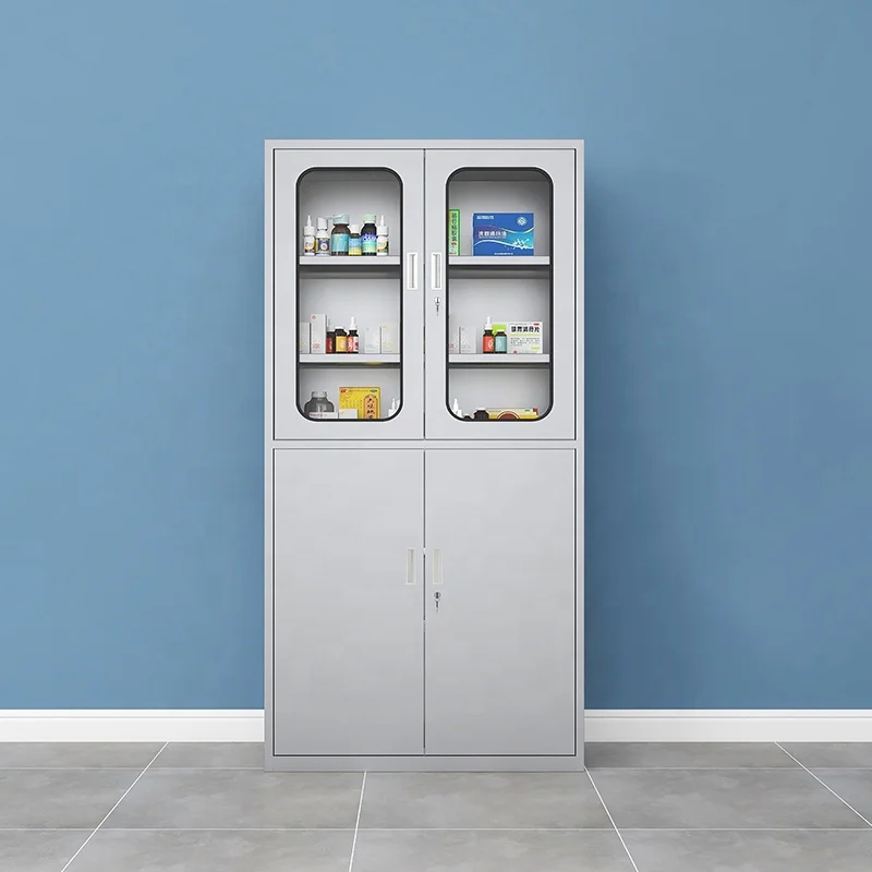 Chemical Laboratory Equipment Lab Storage Fireproof Paint Medical Office Cabinets For Chemicals