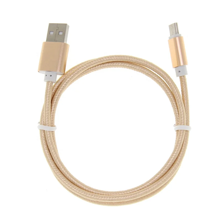 1M Braided Micro USB Fast Charger Data Cable USB Mico Charging Cord Wire For Android Mobile Phone Cables