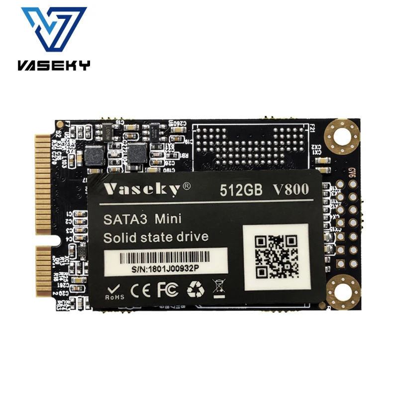 mSATA SATA 3.0 SSD 128GB 256GB 512GB 1TB Industrial Internal Solid State Hard Drive Disk