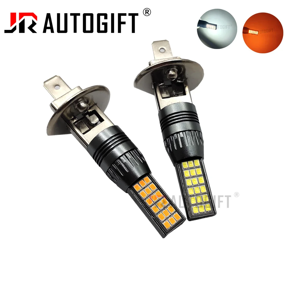 Super Bright Fog Light H1 H3 H11 9005 HB3 9006 HB4 H16 PSX24W 2016 36SMD White Amber H27 12V-24V Auto Fog Lamp Day Running Light