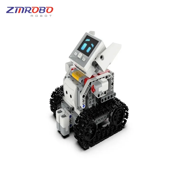 STEM ZMROBO Education Robot Code Set for Children Artificial Intelligence Remote Control Intelligent  Toy Robot Dog With Battery