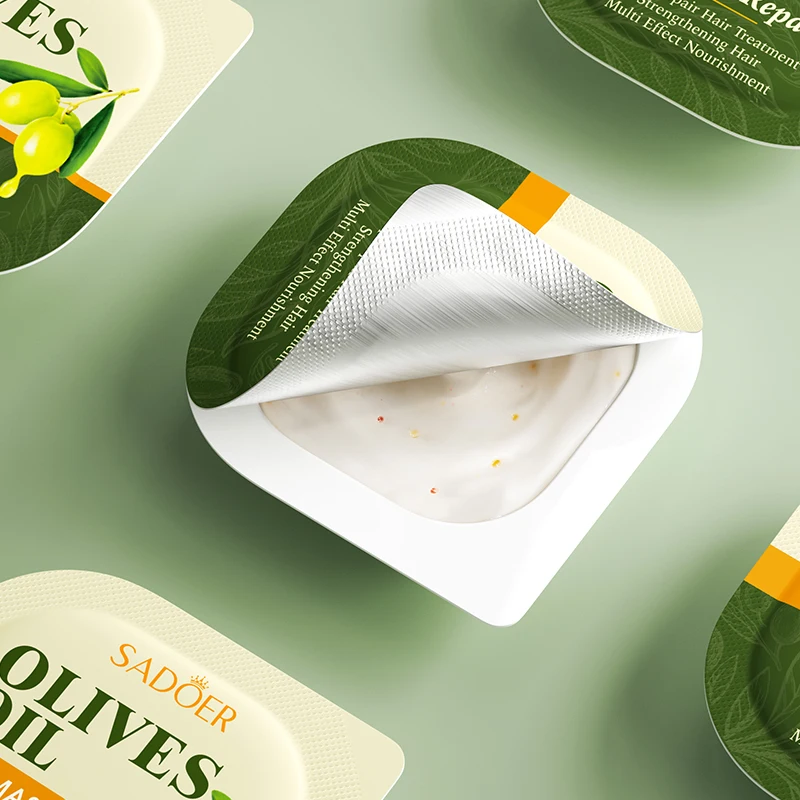 OEM SADOER Private Label Intensive Deep Organic Repair Smooth Hair Care Products Natural Olive Oil Hair Mask