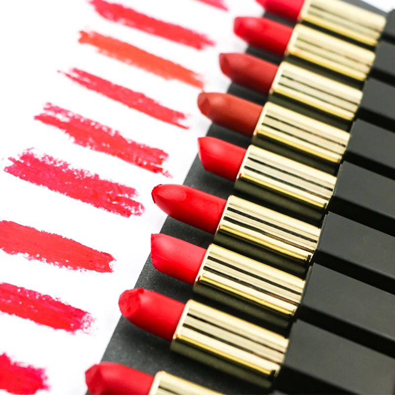 
AIWO Bucks Luxury Lipstick Set 9034 Matte Moist Cosmetics Makeup Products Lipstick For Ladies Daily Using 