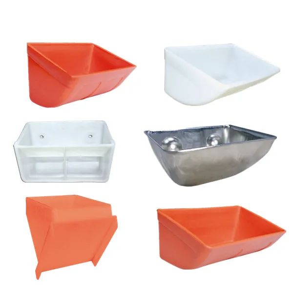 D model Elevator bucket D4*3 Plastic elevator roller rice bucket HDPE nylon food grade bucket