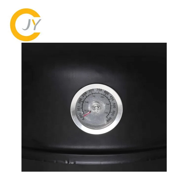 Outdoor Commercial Portable three layer black smoke barbecue oven