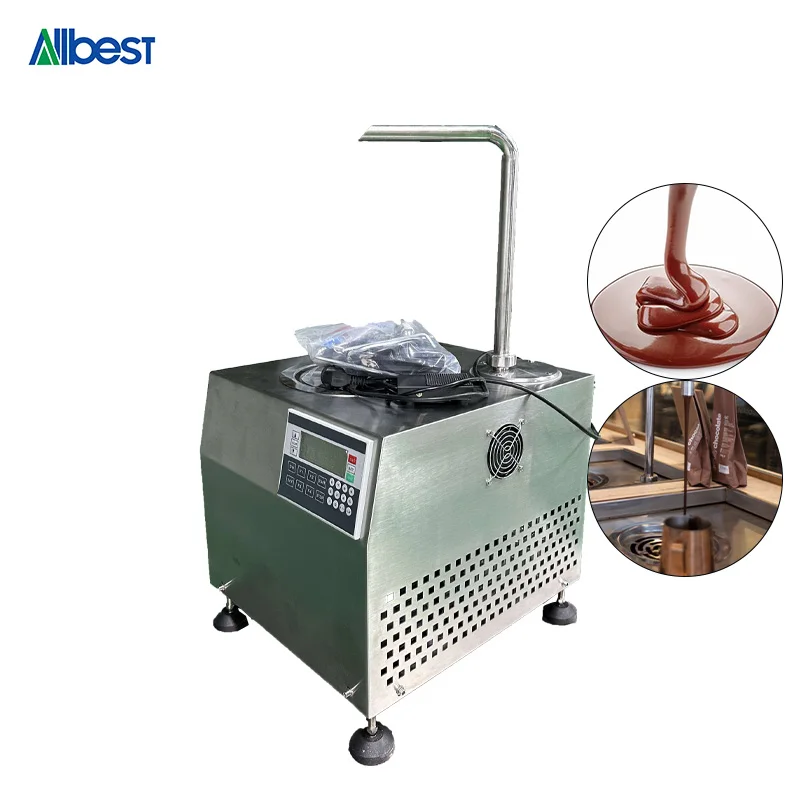 Шоколад делая машину шоколадный фонтан машина шоколад закалочная
