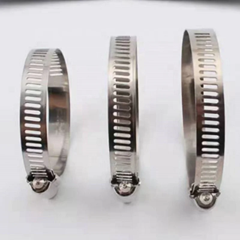 Best Quality Industrial Rubber Car Turbo Pipe Tube Stainless Steel 316 American German Type Hose Clamp Clamps