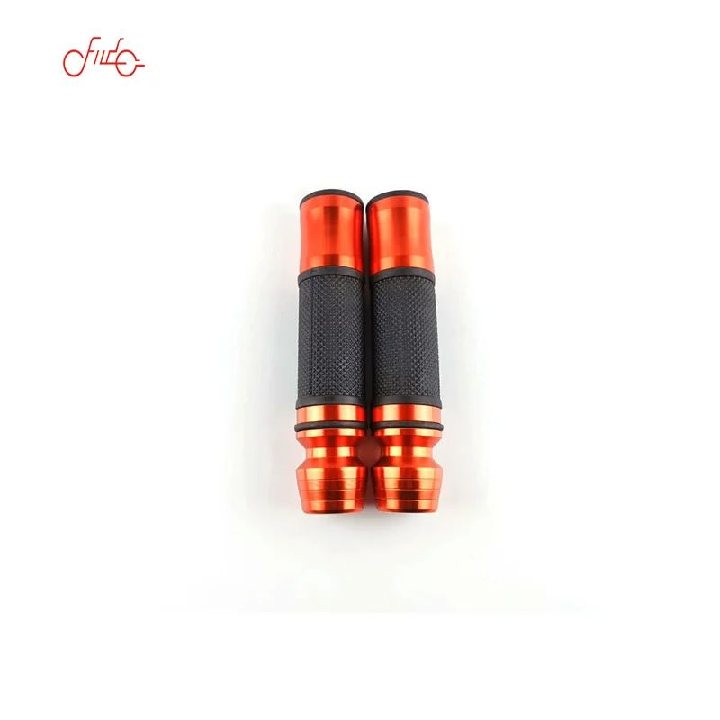 1 пара ручек для горного велосипеда эргономичные противоскользящие амортизирующие ручки из алюминиевого сплава фиксатор на конце