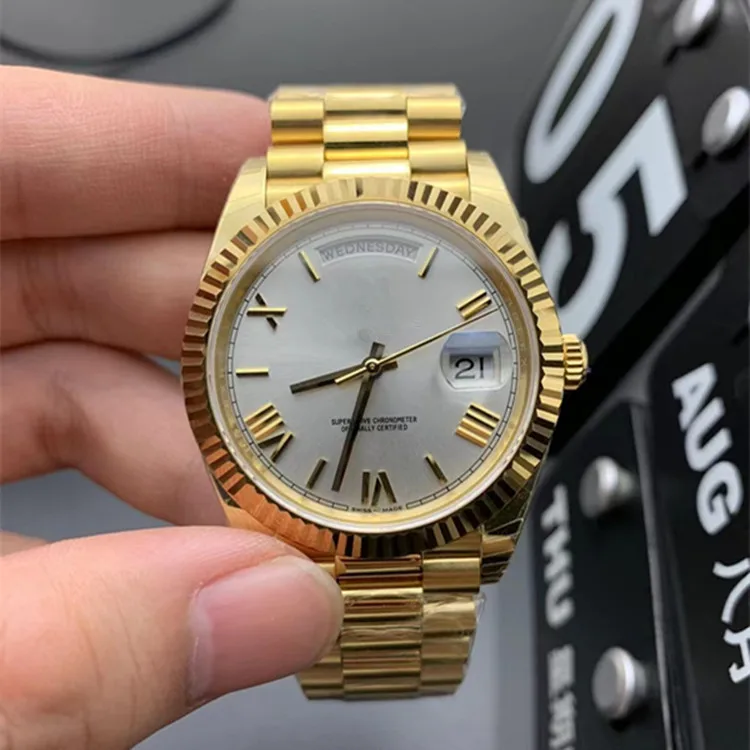3A Quality Watch Stainless Steel Luminous Automatic Mechanical Movement Watch Orologio Automatico Business Watch for Men