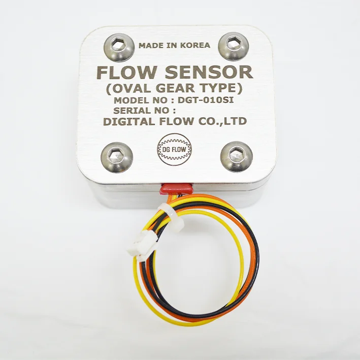 DGT-010SI Flow Meter oval gear type Internal thread type flow meter integrating meter Flow Sensor  PD Meter Available for m