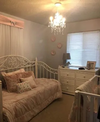 The Original Gypsy Color 4 Light Crystal White Hardwire Flush Mount Chandelier H17.5xW15, White Metal Frame with Clear Glass