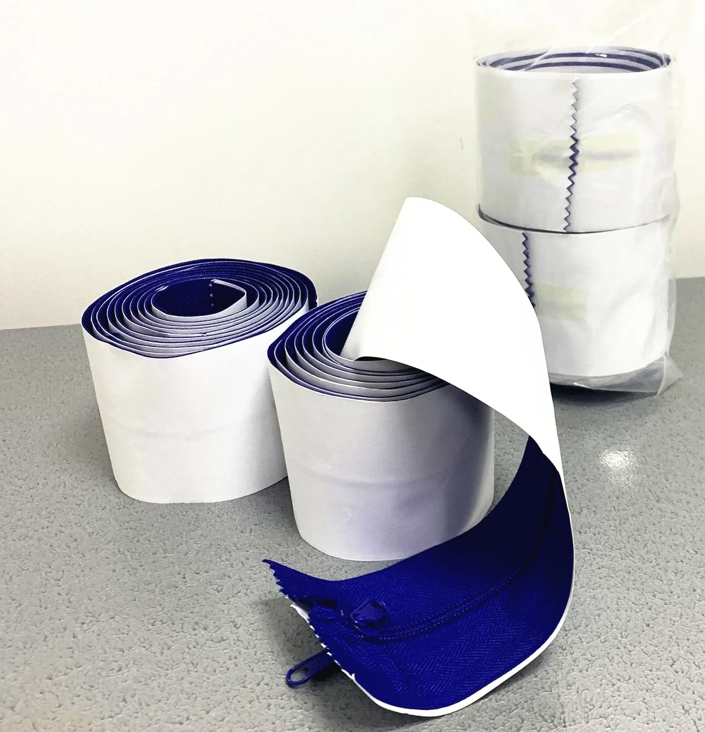 3inch x 7ft Adhesive Zipper for Dust Barrier Cleaning and Restoration