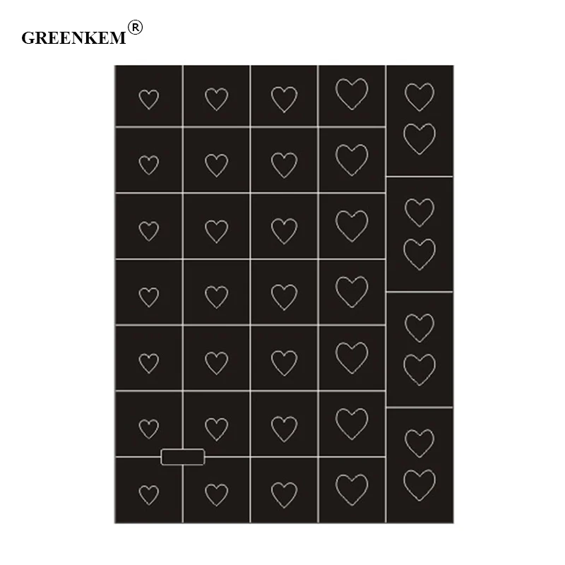 2021 Newest Nail Art Airbrush Stencils for Fun Prints Decals Nails Trendy Salon Manicure Supply 3D Stickers