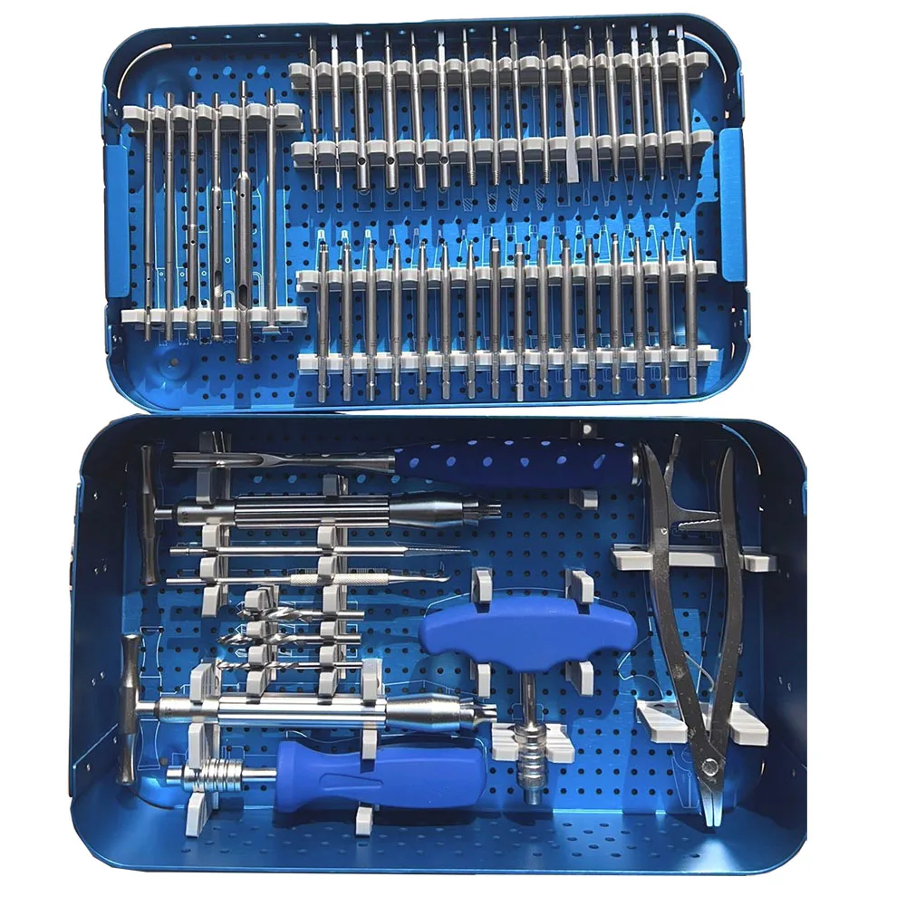 Surgical orthopedic instruments Factory Price Broken Screw Removal Set surgical instruments screw removal set