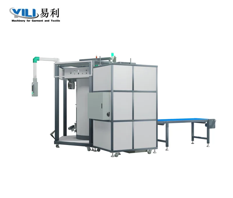 Trousers automatic ironing machine for jeans and casual pants and yoga pants